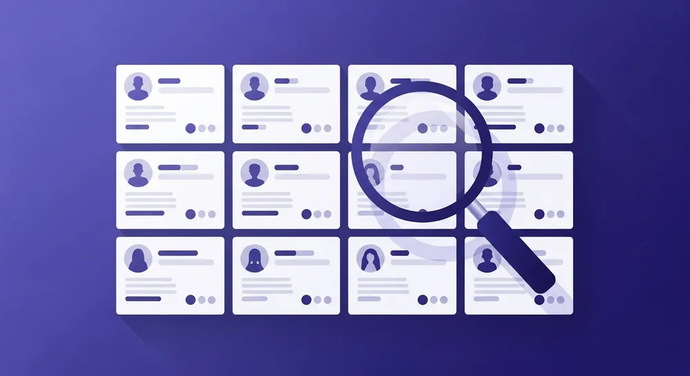 Searching and filtering a marketplace of vetted Instagram, TikTok and YouTube creators